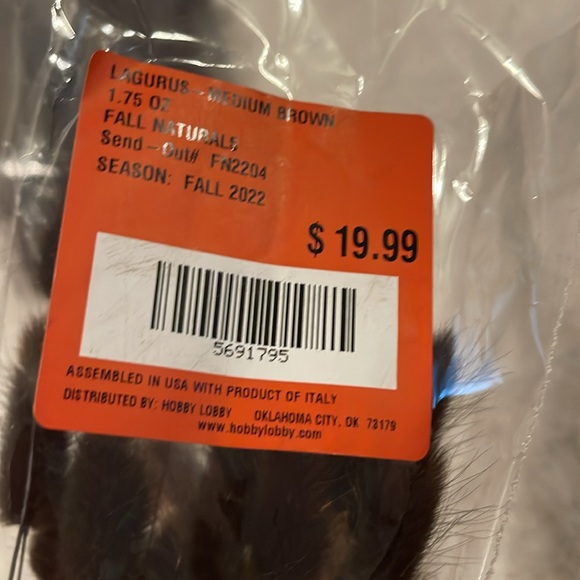 NWT hobby lobby flowers Lauri’s medium brown - Picture 2 of 2